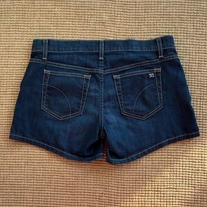 Joe's Jeans Dark Blue Denim Shorts Size 29